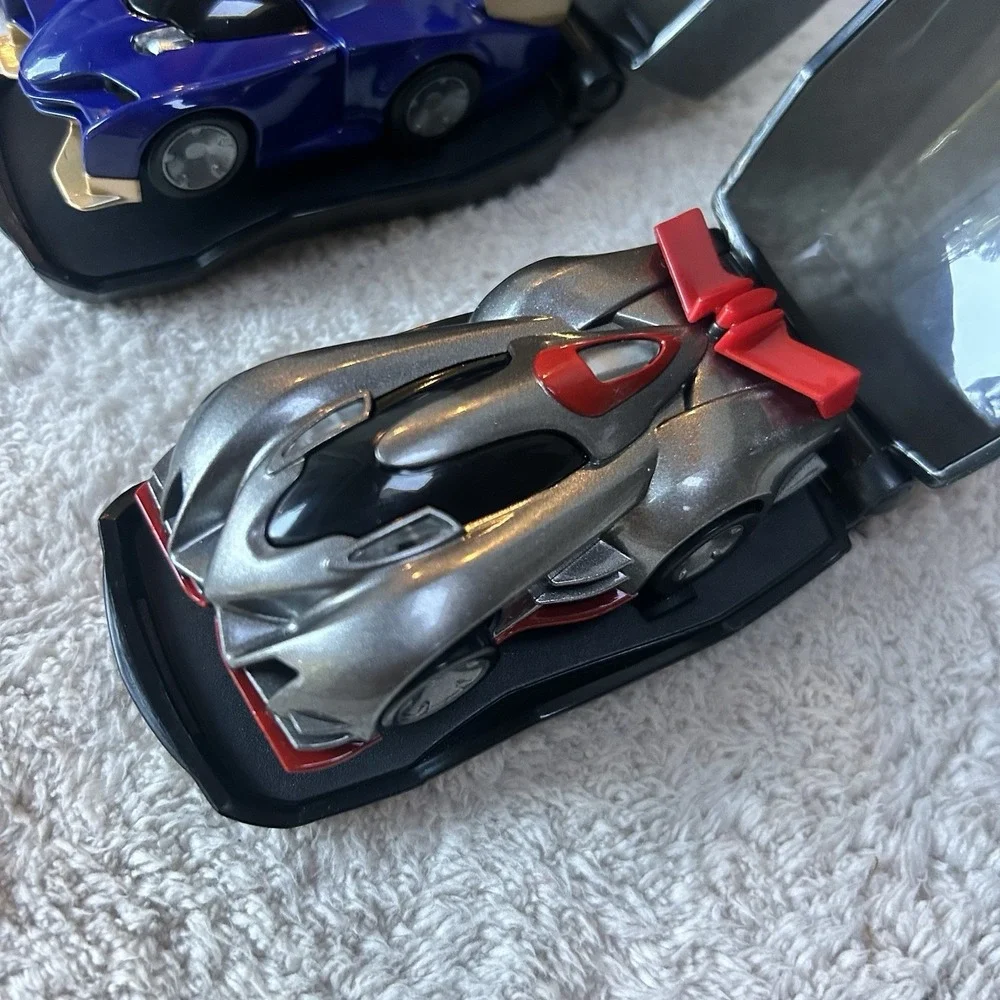 Anki Overdrive Lot of 3 Race Cars Boston, Katal, Kourai Charging Pods MINT!!!